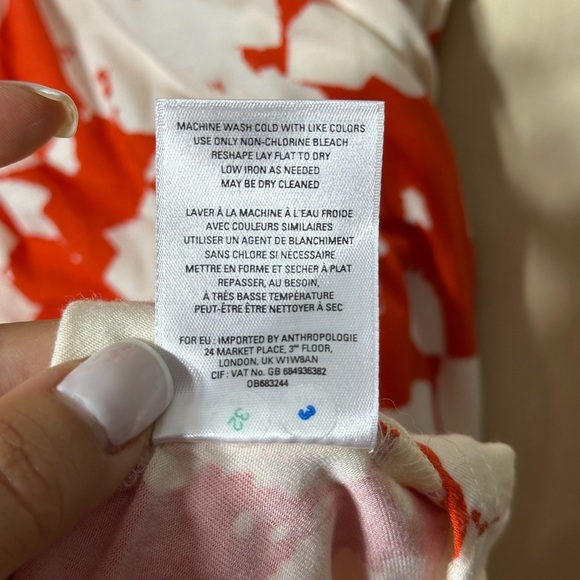 Anthropologie Maeve Summer Breeze Dress size small. Flowy and light - Picture 10 of 14
